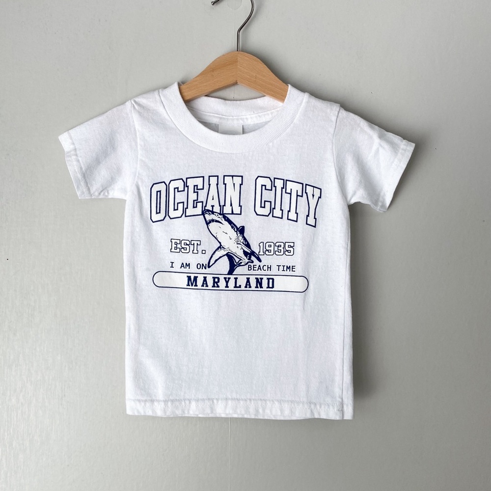 Ocean City Maryland Short Sleeve Souvenir Tee 2T